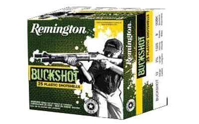 Remington Buckshot 12 ga 2-3/4" 9 plts #00 1325 fps 25/ct