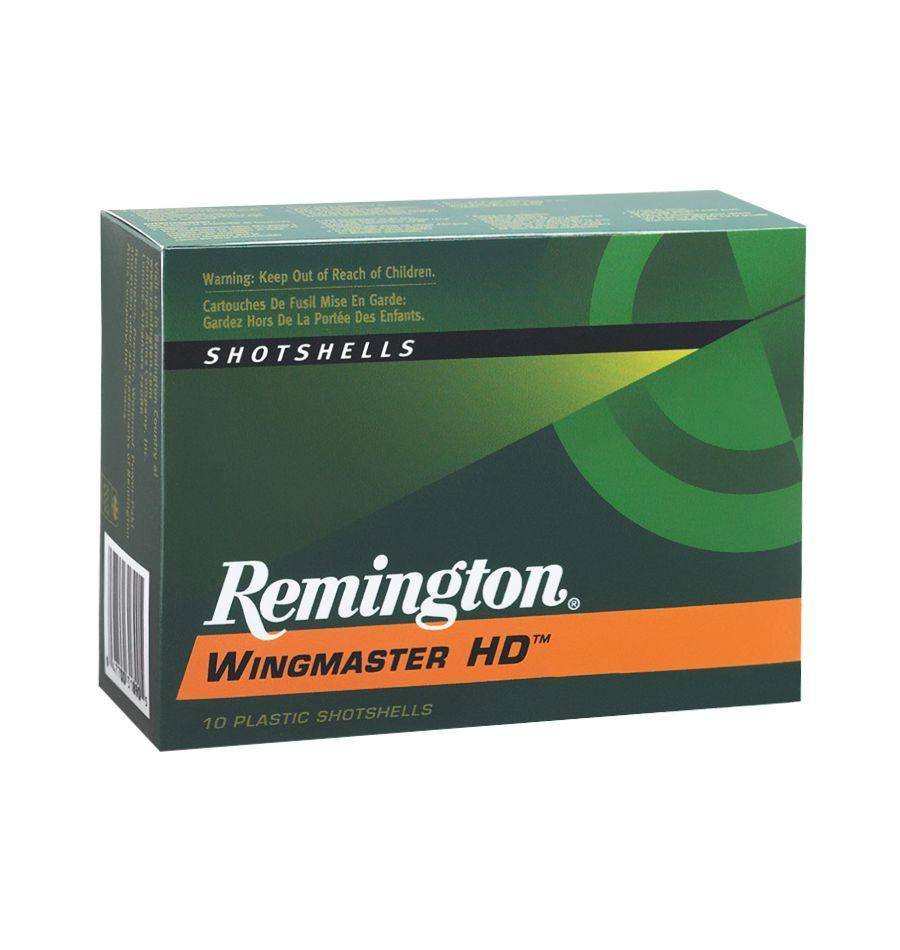 Remington Wingmaster HD Shotshell 12 ga 2-3/4" 1-1/4 oz #4 1325 fps 10/ct