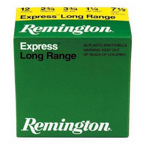 Remington Express Extra Long Range Shotgun Ammo .410 ga 3" MAX 11/16 oz #7.5 1135 fps 25/ct