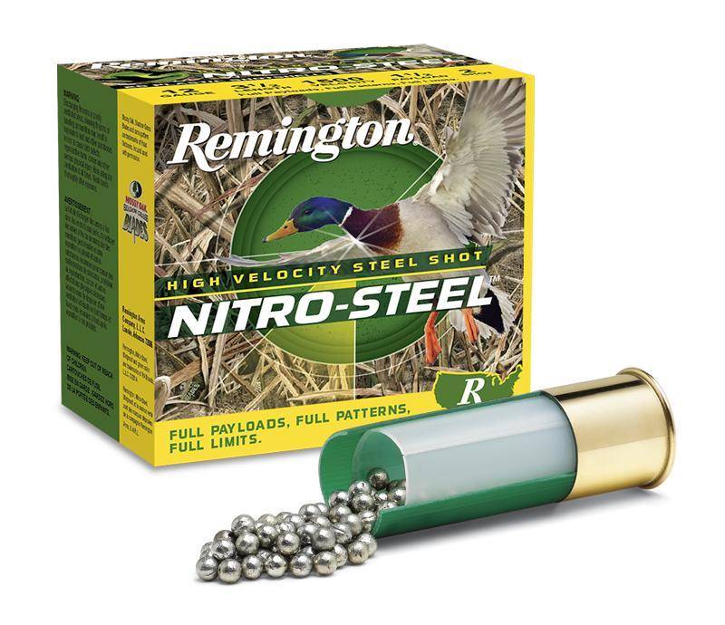 Remington Nitro-Steel High-Velocity Shotshells 12ga 3-1/2 in 1-1/2 oz #BB 1500 fps 25/ct
