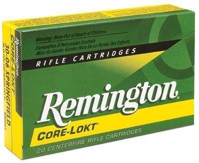 Remington Core-Lokt Rifle Ammunition .338 Win Mag 225 gr PSP 2780 fps 20/ct