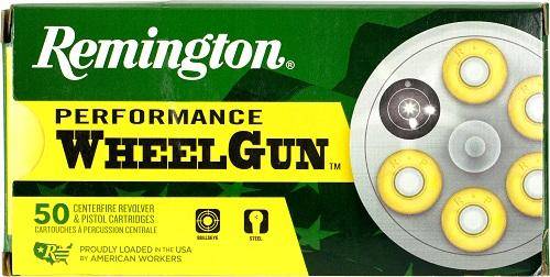 Remington Wheelgun Ammunition .38 Spl 148gr LWC 710 fps 50/ct