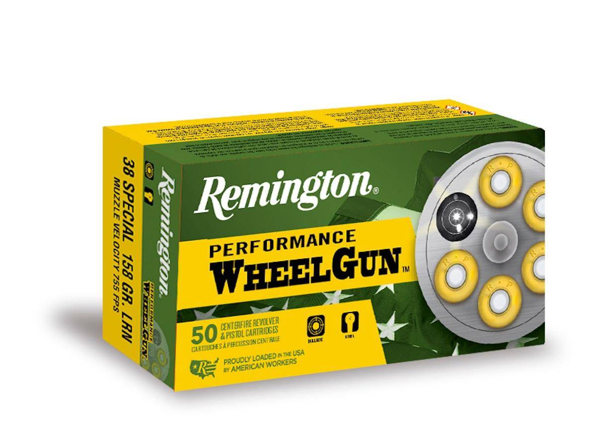 Remington Wheelgun Ammunition .38 Spl 158gr LSWC 755 fps 50/ct