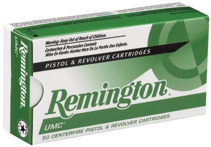 Remington UMC Handgun Ammunition .38 Super+P 130 gr FMJ 1215 fps 50/ct