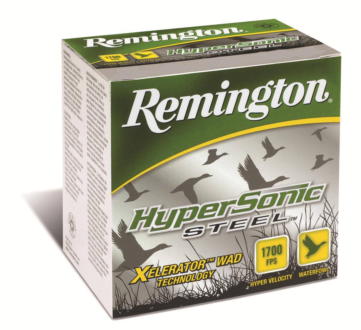 Remington HyperSonic Steel Shotshells 12 ga 3-1/2 in 1-3/8 oz #4 1700 fps 25/ct