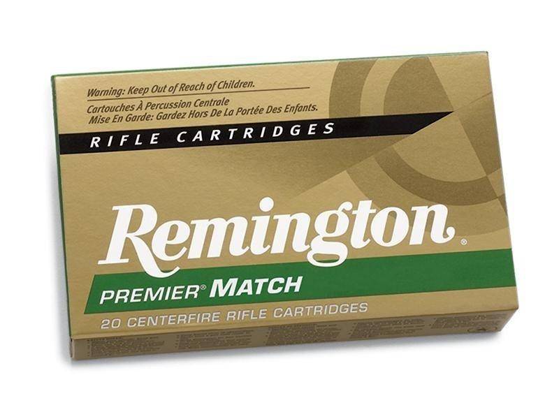 Remington Premier Match Rifle Ammunition 6.5 Creedmoor 140 gr OTMBT 2700 fps 20/rd