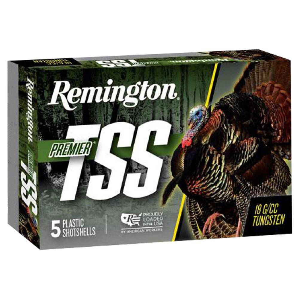 Remington Premier TSS Turkey Shotshells 12 ga 3 in 1-3/4 oz #7 1200 fps 5/ct