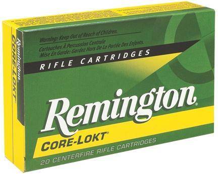 Remington High Performance Rifle Ammunition .22 Hornet 45 gr PSP 2690 fps 50/ct
