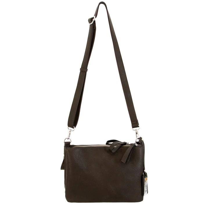 Cameleon Iris Concealed Carry Purse Burnt Umber