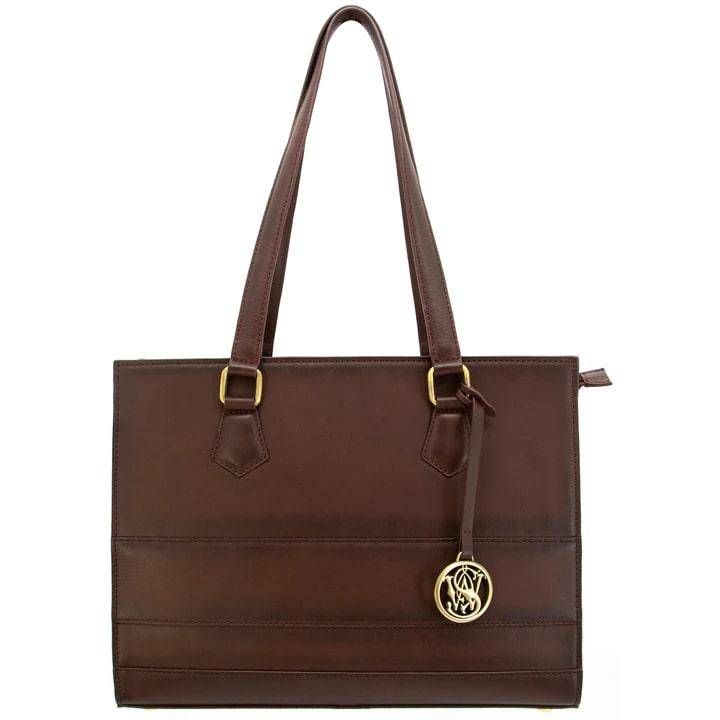 Smith & Wesson Structured Handbag Concealed Carry Purse Burgundy