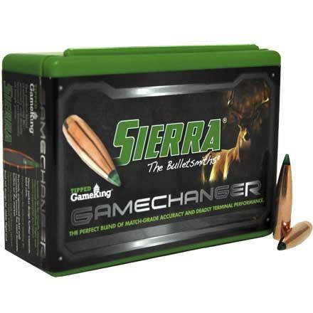 Sierra Game Changer Tipped GameKing Bullets 30 CAL 165 GR 100 Count
