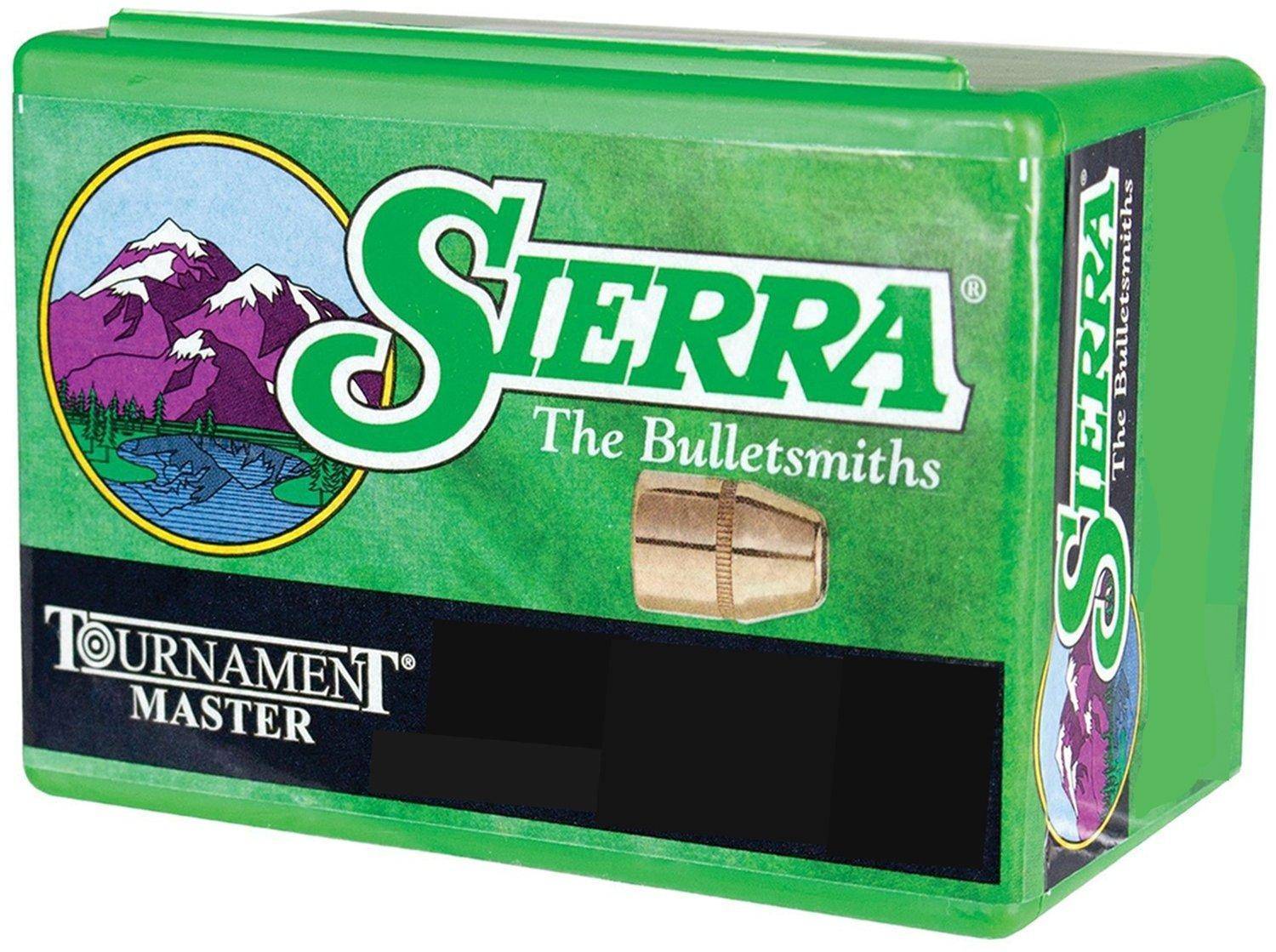Sierra Tournament Master Handgun Bullets .355/9mm .355" 95 gr FMJ 100/ct