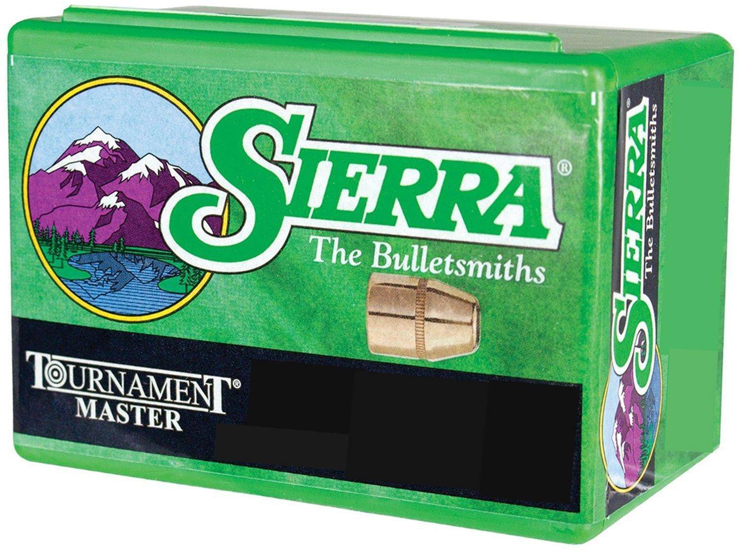 Sierra Tournament Master Handgun Bullets .355/9mm .355" 115 gr FMJ 100/ct
