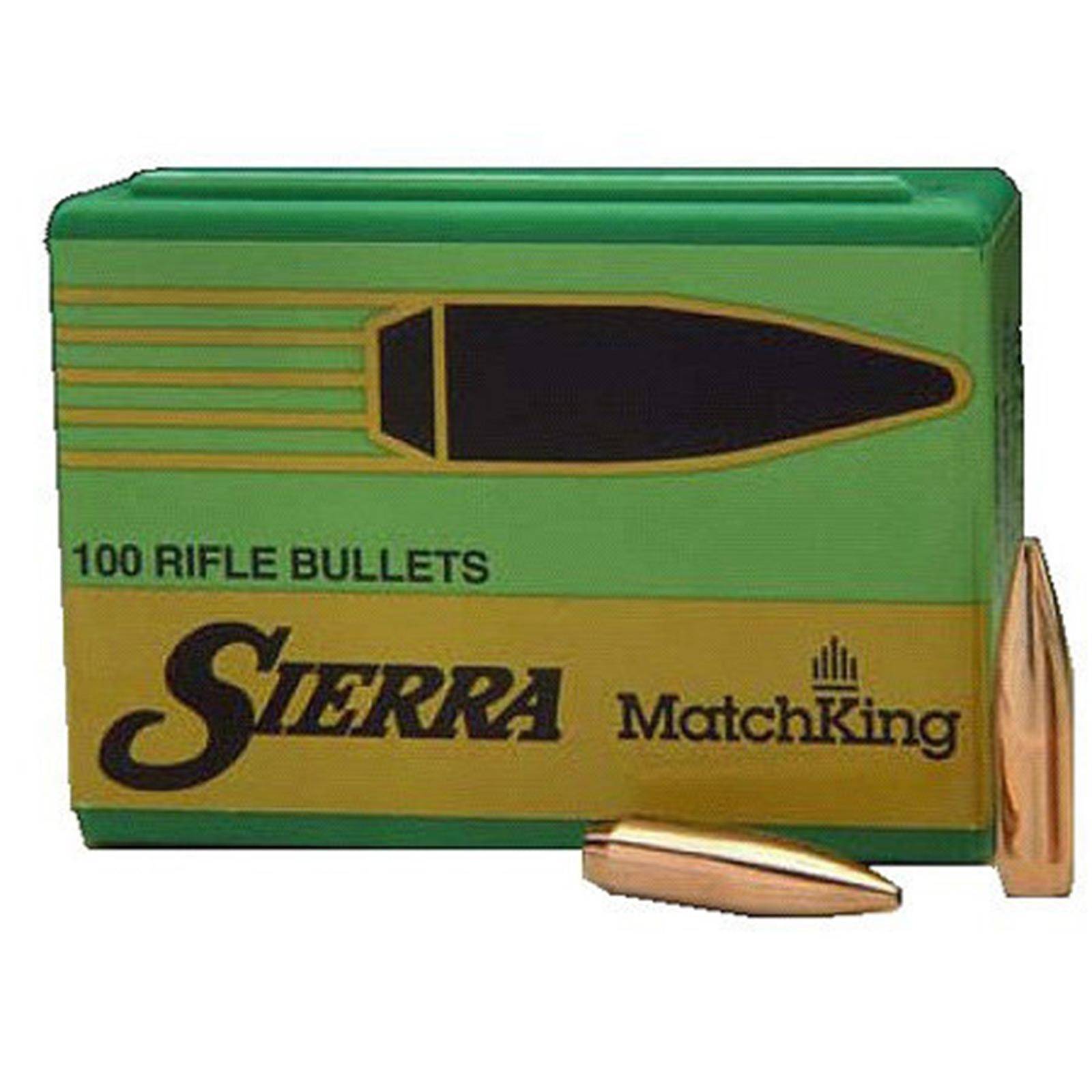 Sierra MatchKing Rifle Bullets .22 cal .224" 90 gr HPBT 500/ct