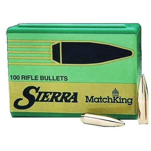Sierra MatchKing Rifle Bullets .22 cal 77 gr HPBT with Cannelure 500/ct