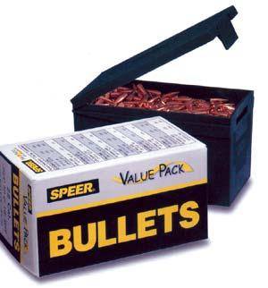 Speer Varmint Soft Point Rifle Bullet Value Pack .224 cal .224" 55 gr JSP Value Pack 1000/ct