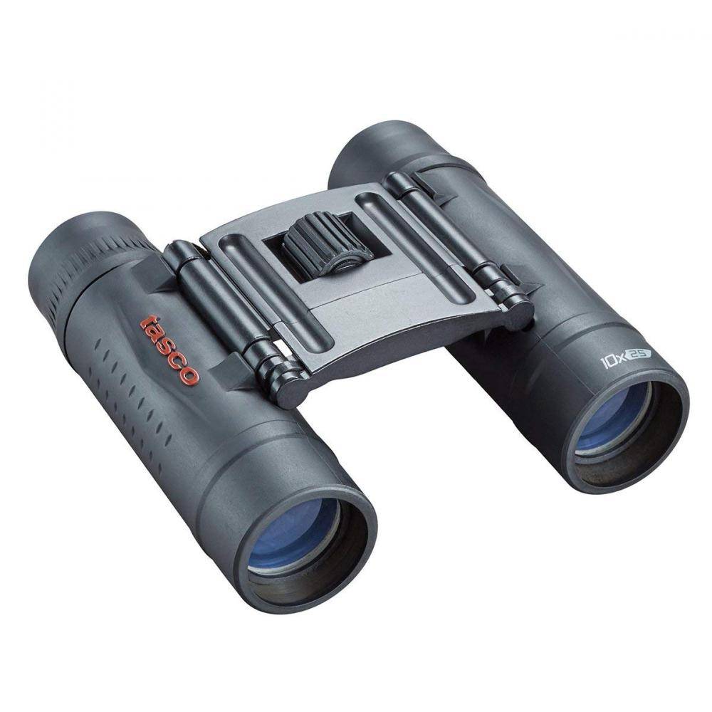Tasco Essentials Roof Binocular 10x25mm Black MC 6L