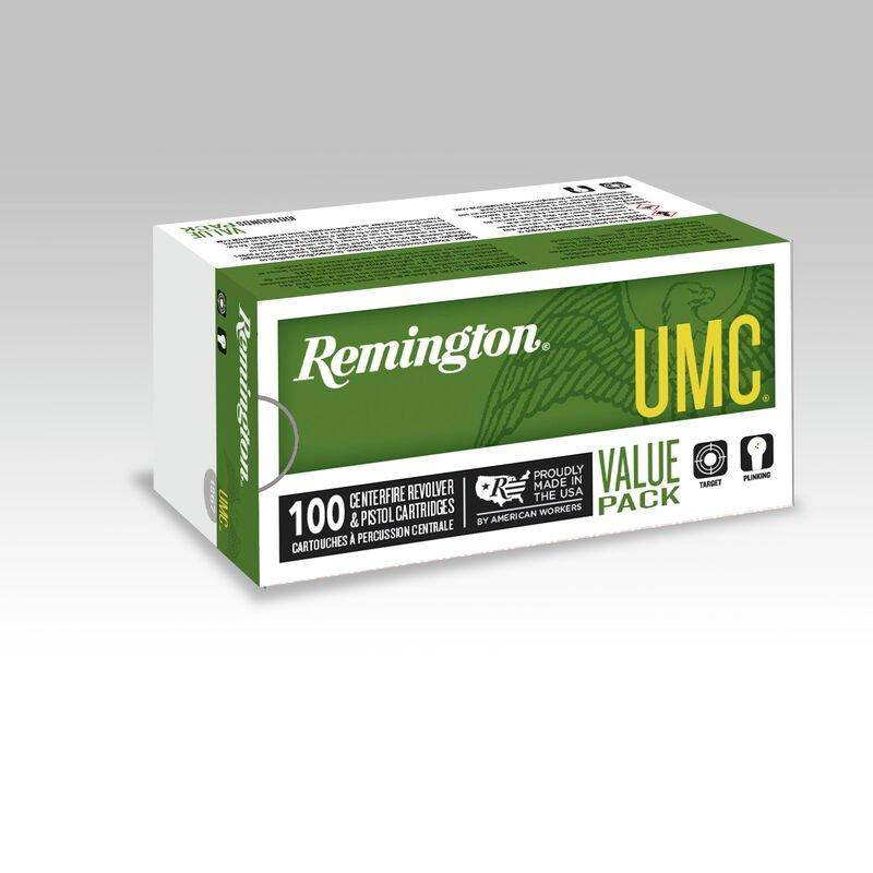 Remington UMC Handgun Ammunition 9mm Luger 115gr JHP 1145 fps 600/ct (6-100ct)