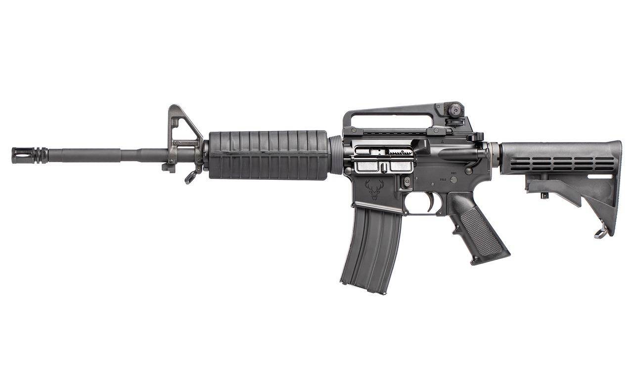 Stag Arms Stag-15 Tactical M4 CHPHS Left Hand Rifle 5.56mm 30rd Magazine 16" Barrel Black SL NA