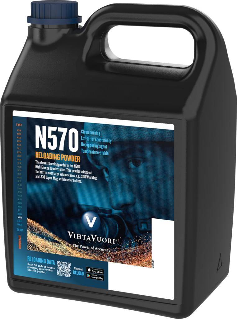 Vihtavuori N570 Rifle Powder - 8lbs