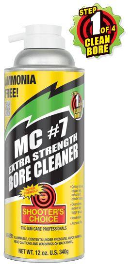 Shooters Choice MC#7 Extra Strength Bore Cleaner 12 oz Aerosol