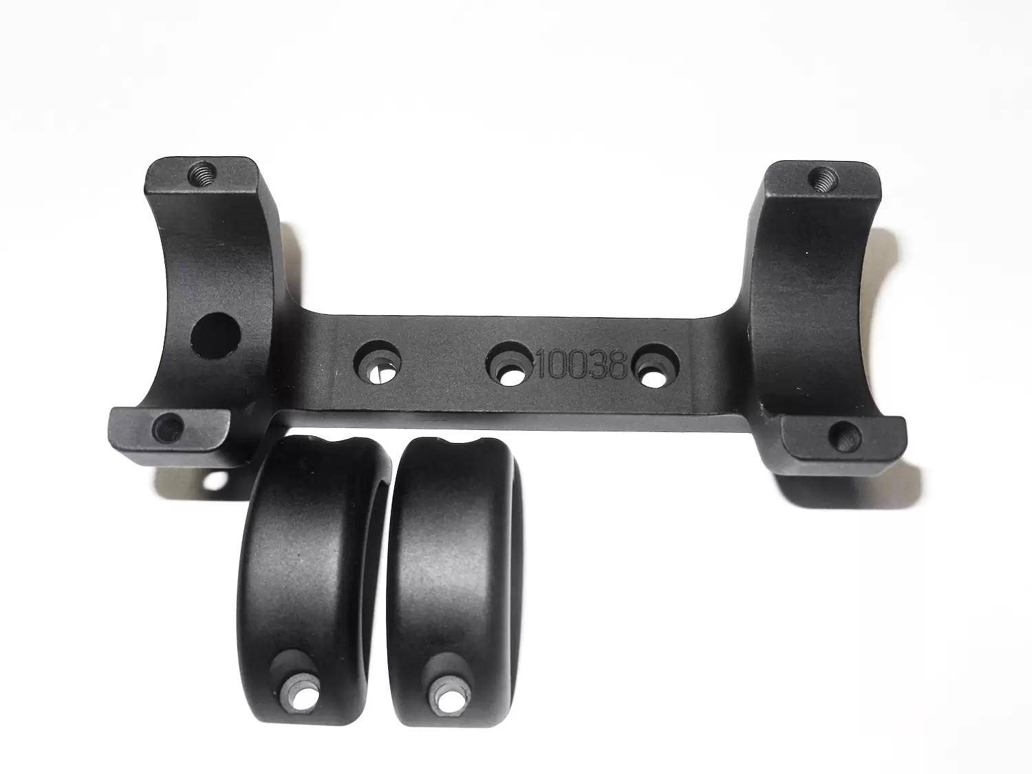 DNZ Integrated Rings & Base Mount CVA Black Powder Rifles 30mm High Black
