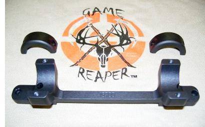 DNZ Game Reaper Scope Mount Remington 700 LA 1" Low Black 1-piece
