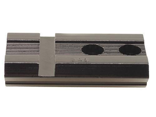 Weaver Standard Top Mount Aluminum Scope Base - Gloss Black - #94 - FRONT Winchester 94 (Angle-Eject)