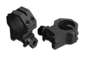 Weaver 4-Hole Skeleton Aluminum Scope Rings 1" XX-High Matte