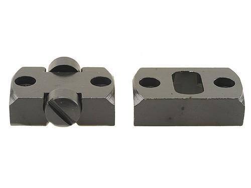 Weaver 2-Piece Grand Slam Steel Dovetail Scope Base - CVA Round Receiver Black