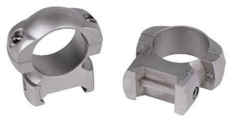 Weaver Grand Slam Steel Top Mount Scope Rings 1" Medium Silver