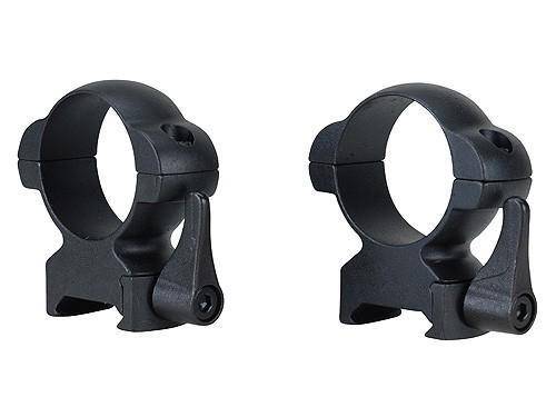 Weaver Grand Slam Leaver-Lok Top Mount Steel Scope Rings 30mm High Matte
