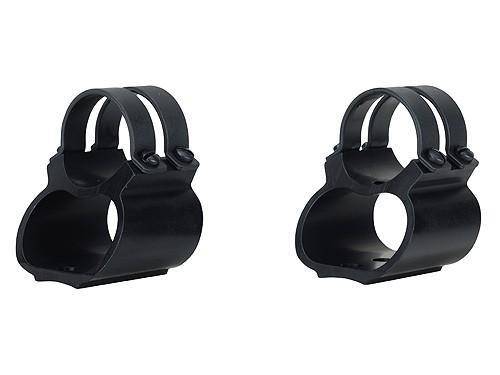 Weaver See-Thru Steel Lock Ringmount (Baseless System) - 1" Ruger 10/22 Black