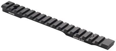 Weaver 1-Piece Extended Multi-Slot Picatinny Scope Base Savage 110 LA 8-40 0MOA Matte