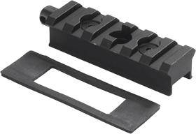 Weaver Ext Multi Slot Picatinny Base for Ruger Amer LA Black