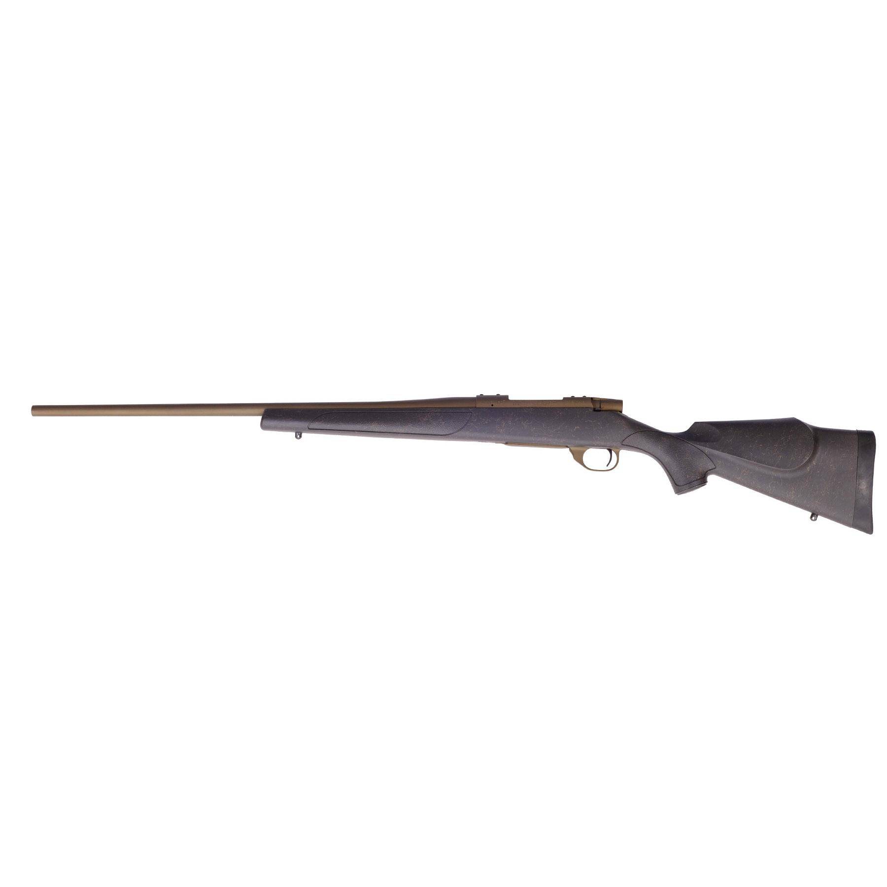 Weatherby Vanguard Weatherguard Rifle .300 Win 3rd Magazine 24" 1/2x28 Threaded Barrel Black Bronze - Image 2