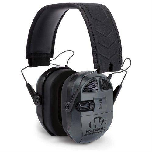 Walkers Ultimate Power Muff Quads W/Aft/Electric/Black