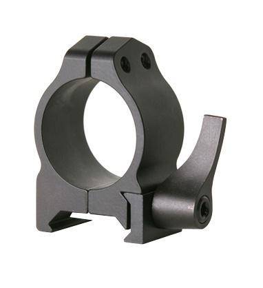 Warne Maxima Quick Detach Scope Rings - 1" Low Matte