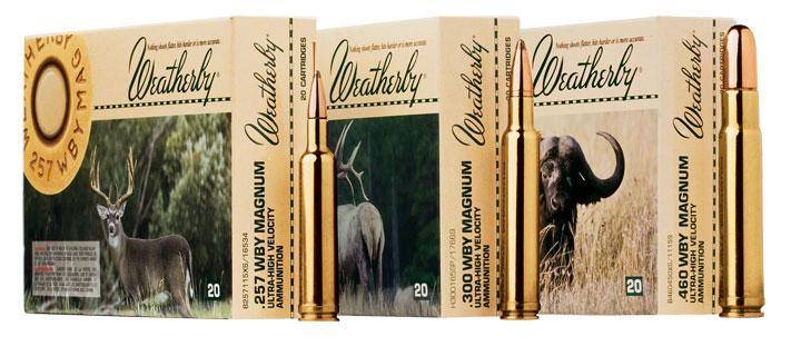 Weatherby Rifle Ammunition 7mm Wby Mag 160 gr PT 3200 fps 20/ct