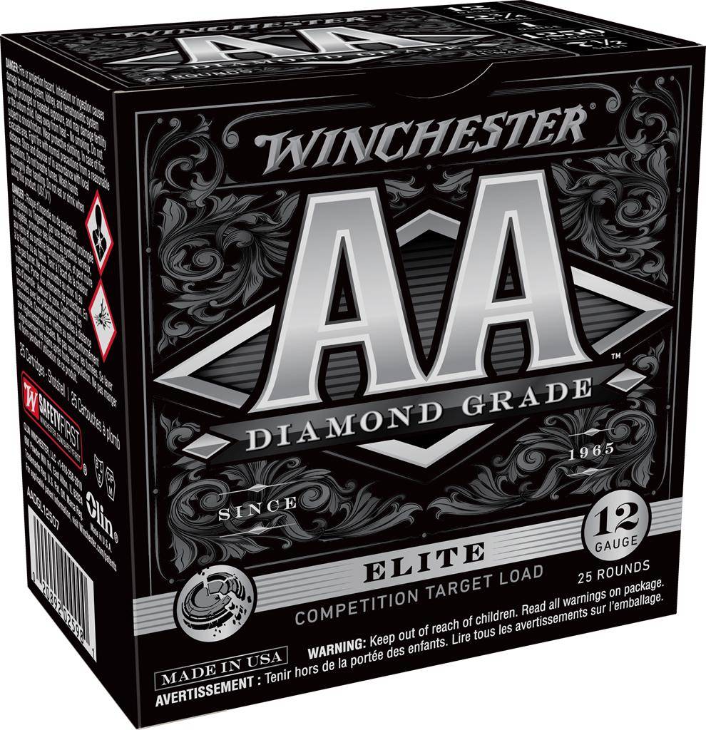 Winchester AA Diamond Grade Shotshells 12 ga 2-3/4" 1oz  1250 fps #7.5 25/ct