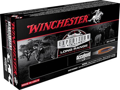 Winchester Expedition Big Game Long Range Rifle Ammunition 6.5 Creedmoor 142 gr. AB 2700 fps 20/ct