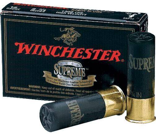 Winchester Double X High-Velocity Buckshot Shotshells 12 ga 2-3/4" 9 plts #00 1450 fps 5/ct