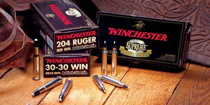 Winchester Ballistic Silvertip Rifle Ammunition .25-06 Rem 115 gr. PT 3060 fps 20/ct