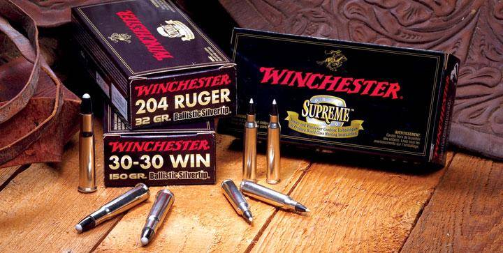 Winchester Ballistic SilverTip Rifle Ammunition .25 WSSM 85 gr. PT 3470 fps 20/ct