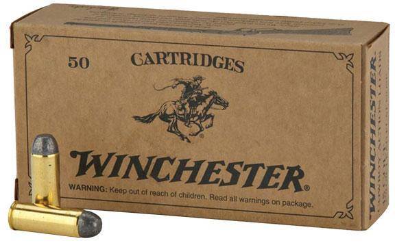 Winchester Cowboy Load Handgun Ammunition .44-40 Win 225 gr. LRN 750 fps 50/ct