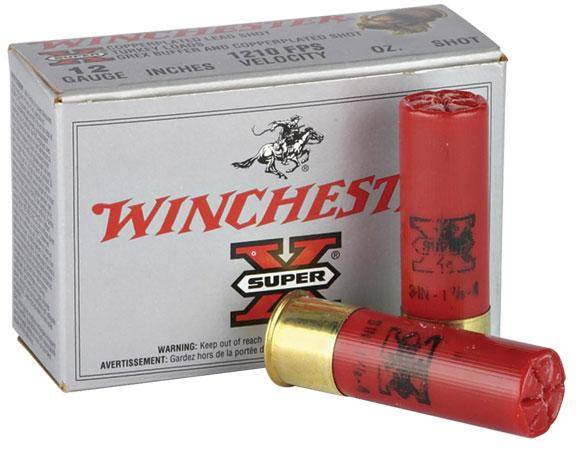 Winchester Super-X Turkey Loads Shotshells 12ga 3" 1-7/8 oz 1210 fps #5 10/ct