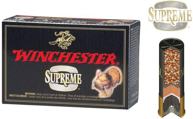 Winchester Supreme Double-X Magnum Turkey Shotshells 20 ga 3" 1-1/4 oz 1185 fps #5 10/ct