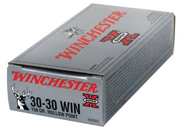 Winchester Super-X Rifle Ammunition .30-30 Win 150 gr. HP 2390 fps 20/ct