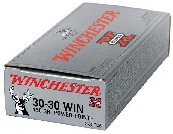 Winchester Super-X Power Point Rifle Ammunition .30-30 Win 150 gr. SP 2390 fps 20/ct