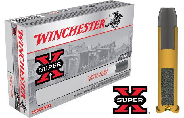 Winchester Cowboy Load Handgun Ammunition 45-70 gov't 405 gr. LFN 1150 fps 20/ct